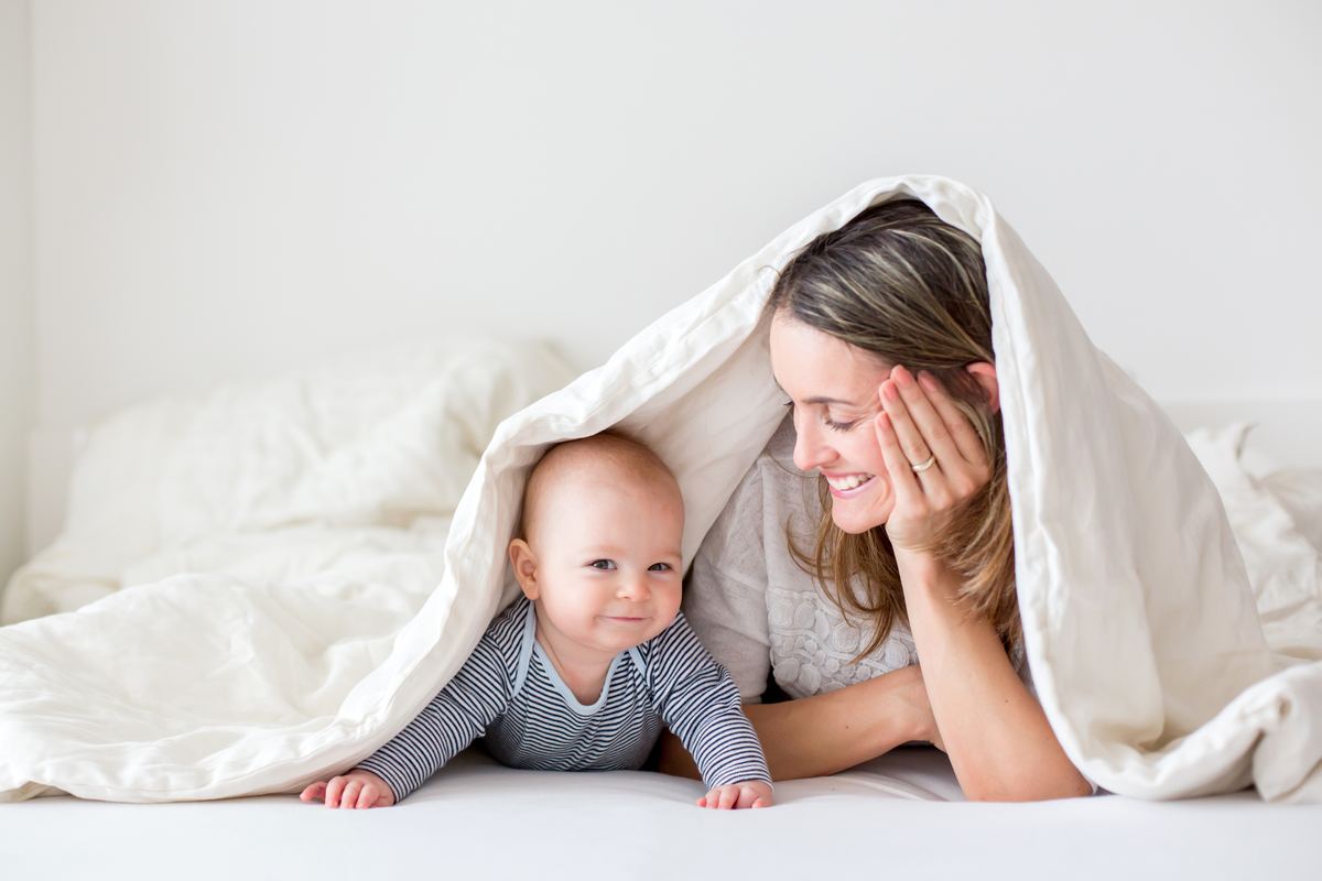 Mother and baby