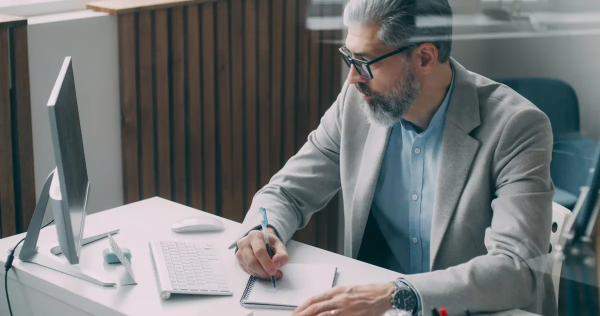 Reviewing retirement documents